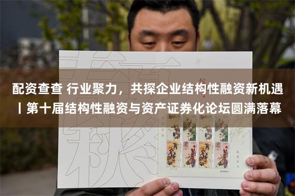 配资查查 行业聚力，共探企业结构性融资新机遇丨第十届结构性融资与资产证券化论坛圆满落幕