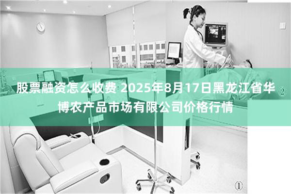 股票融资怎么收费 2025年8月17日黑龙江省华博农产品市场有限公司价格行情